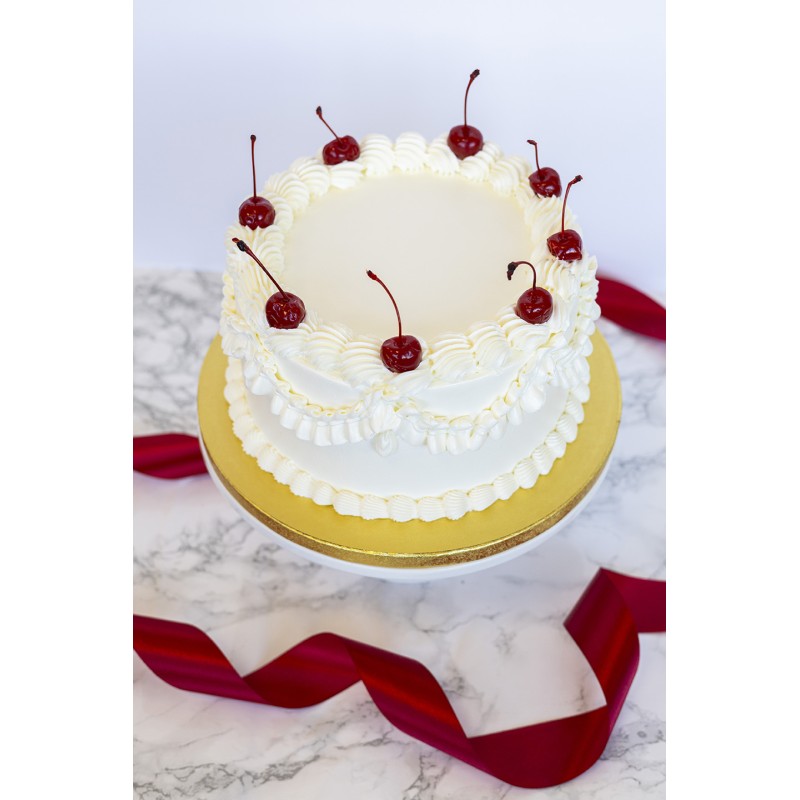 Lambeth Cake z wiśniami