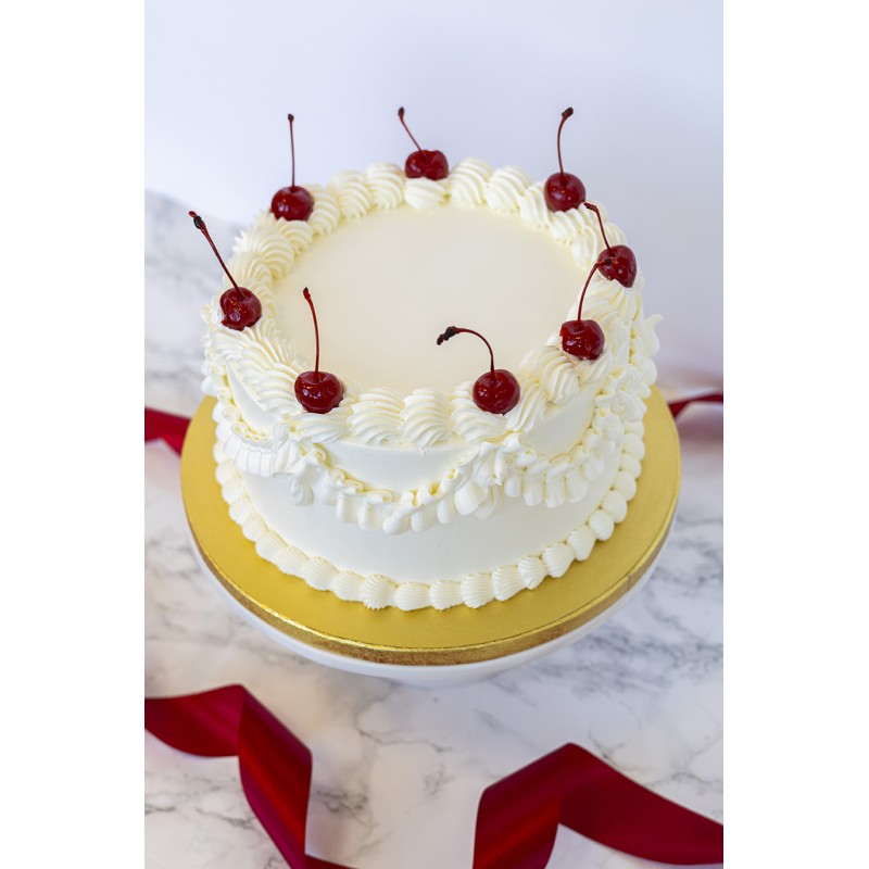 Lambeth Cake z wiśniami